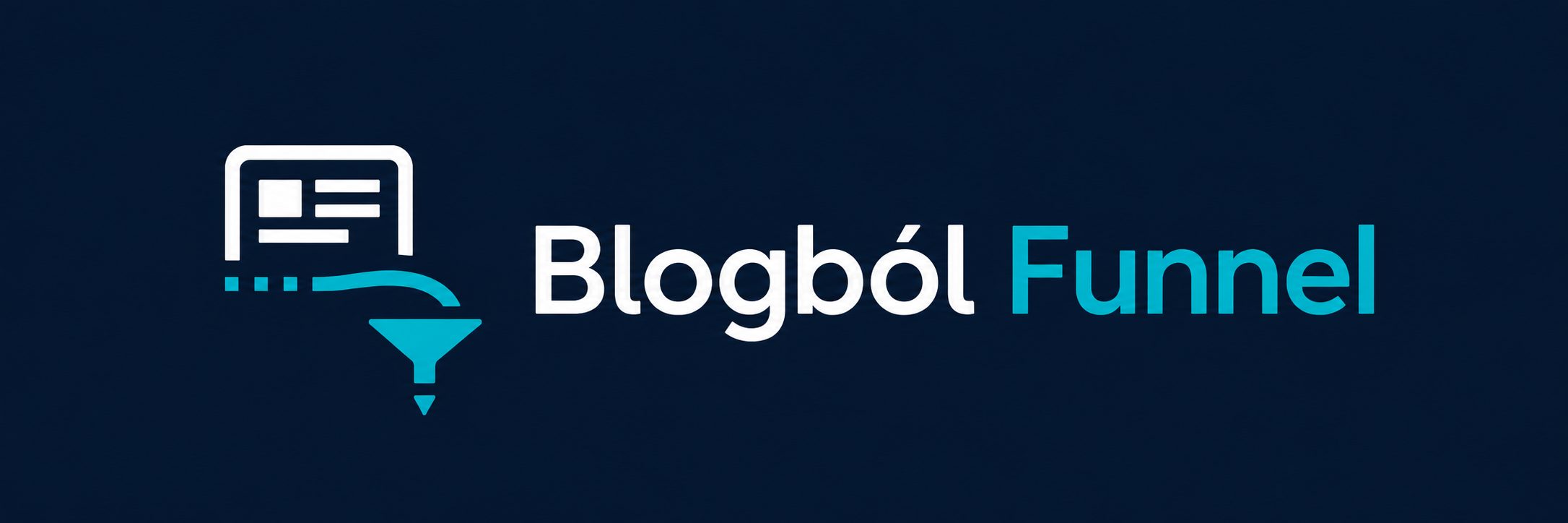 Blogból funnel